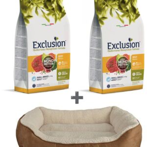 2 שקי אקסלוזן בקר 12 קילו פלוס מיטה