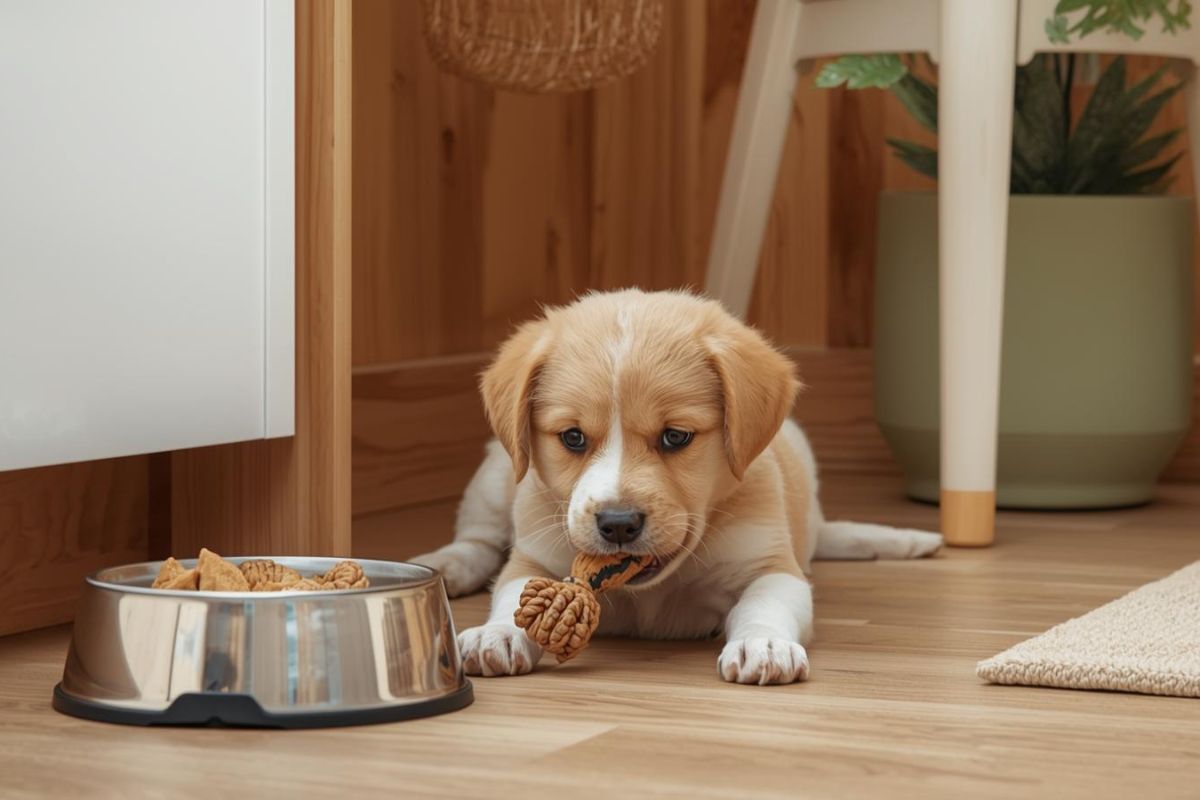 כך צעצועי נשיכה לגורים מצילים רהיטים ונעליים בבית